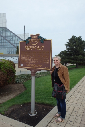 The Rock & Roll Hall of Fame in Cleveland, Ohio
